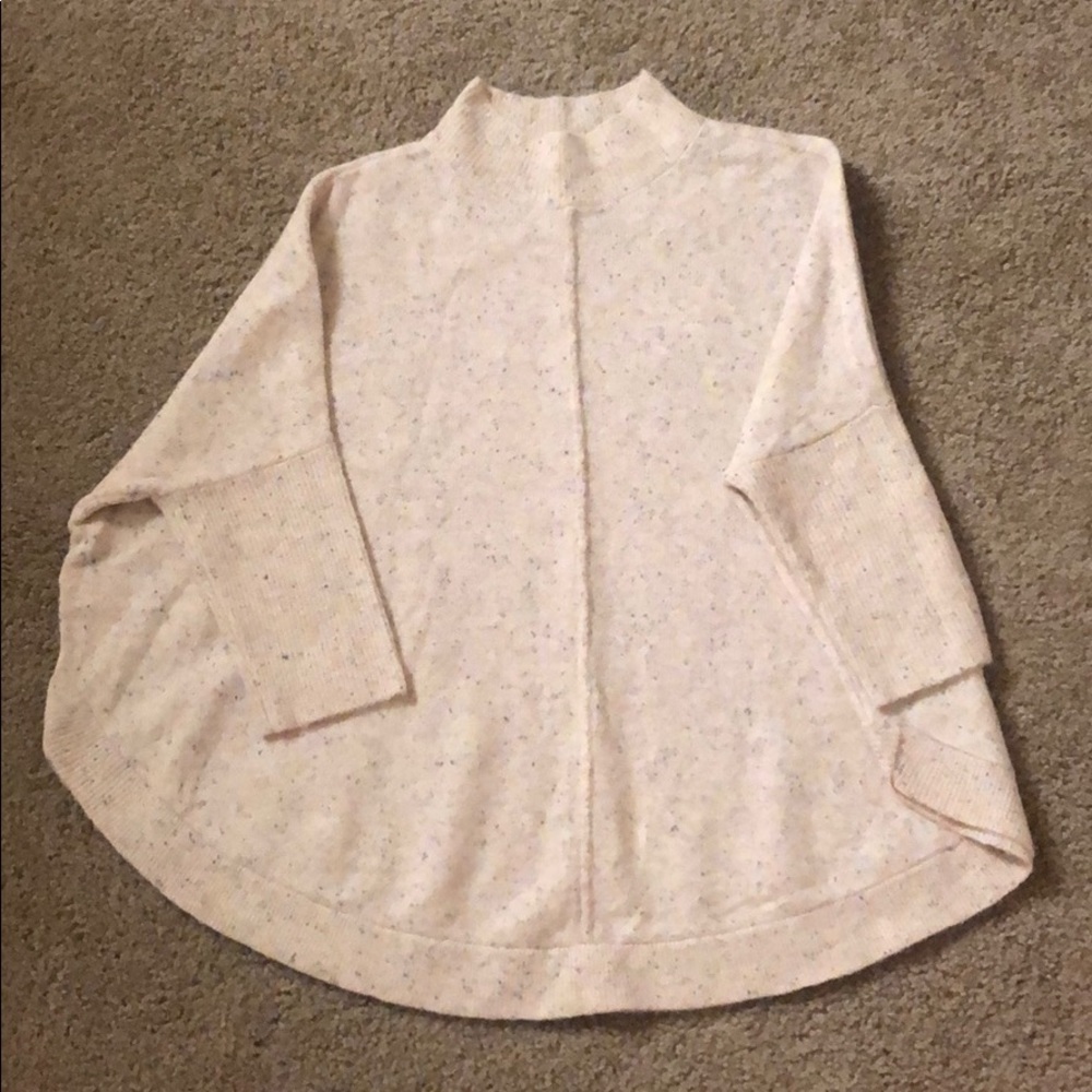 LOFT Mock Neck Poncho